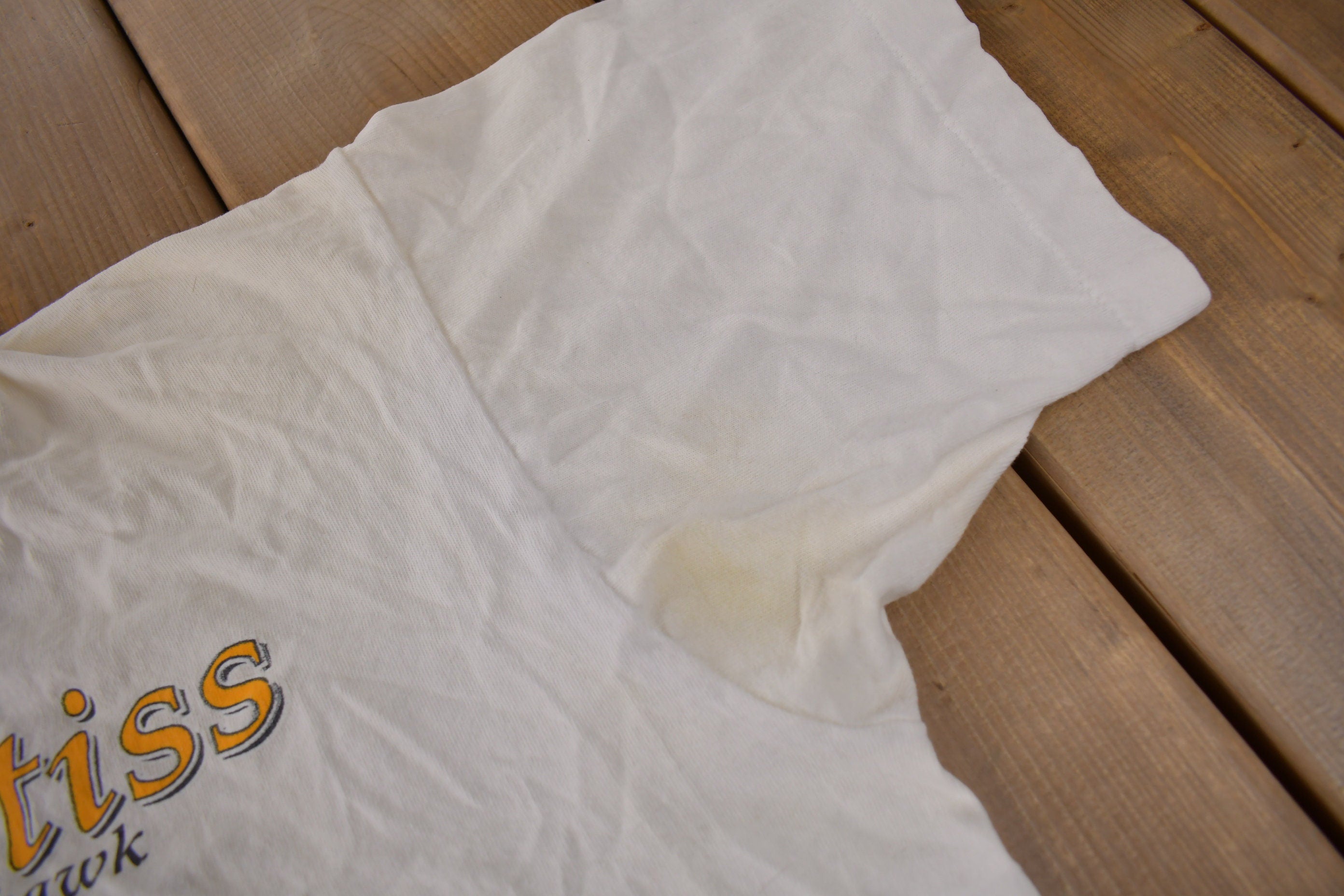 Vintage 1990s P-40 Curtiss Warhawk Fighter Plane Single Stitch Graphic T Shirt Made In USA Size M