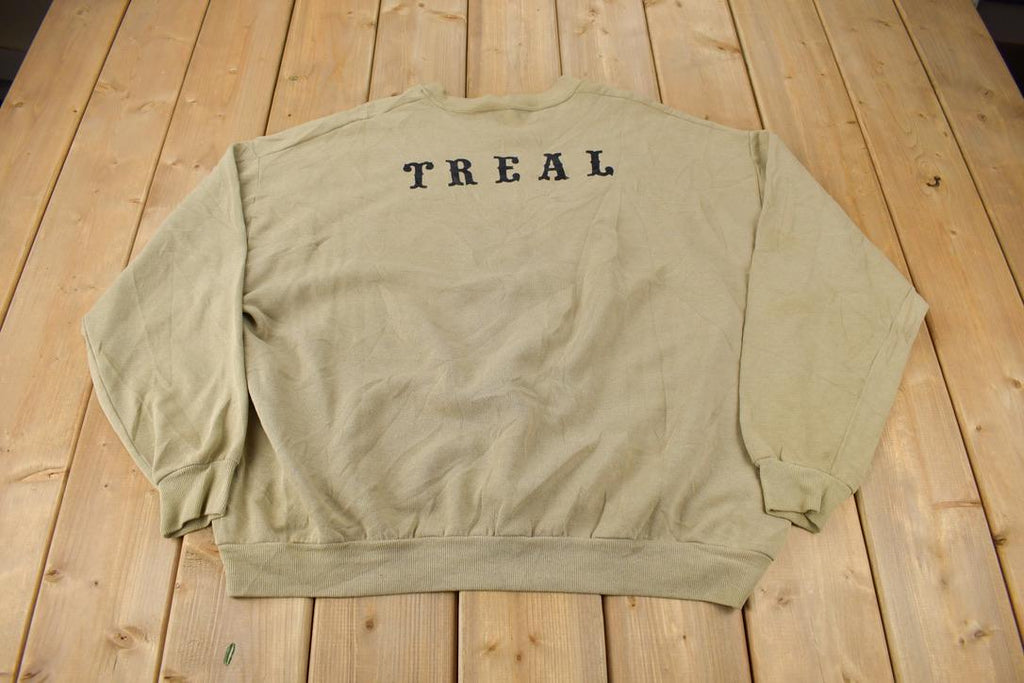 Vintage 1990s When All Else Fails Read The Instructions Bible Graphic Crewneck Sweatshirt Made In USA