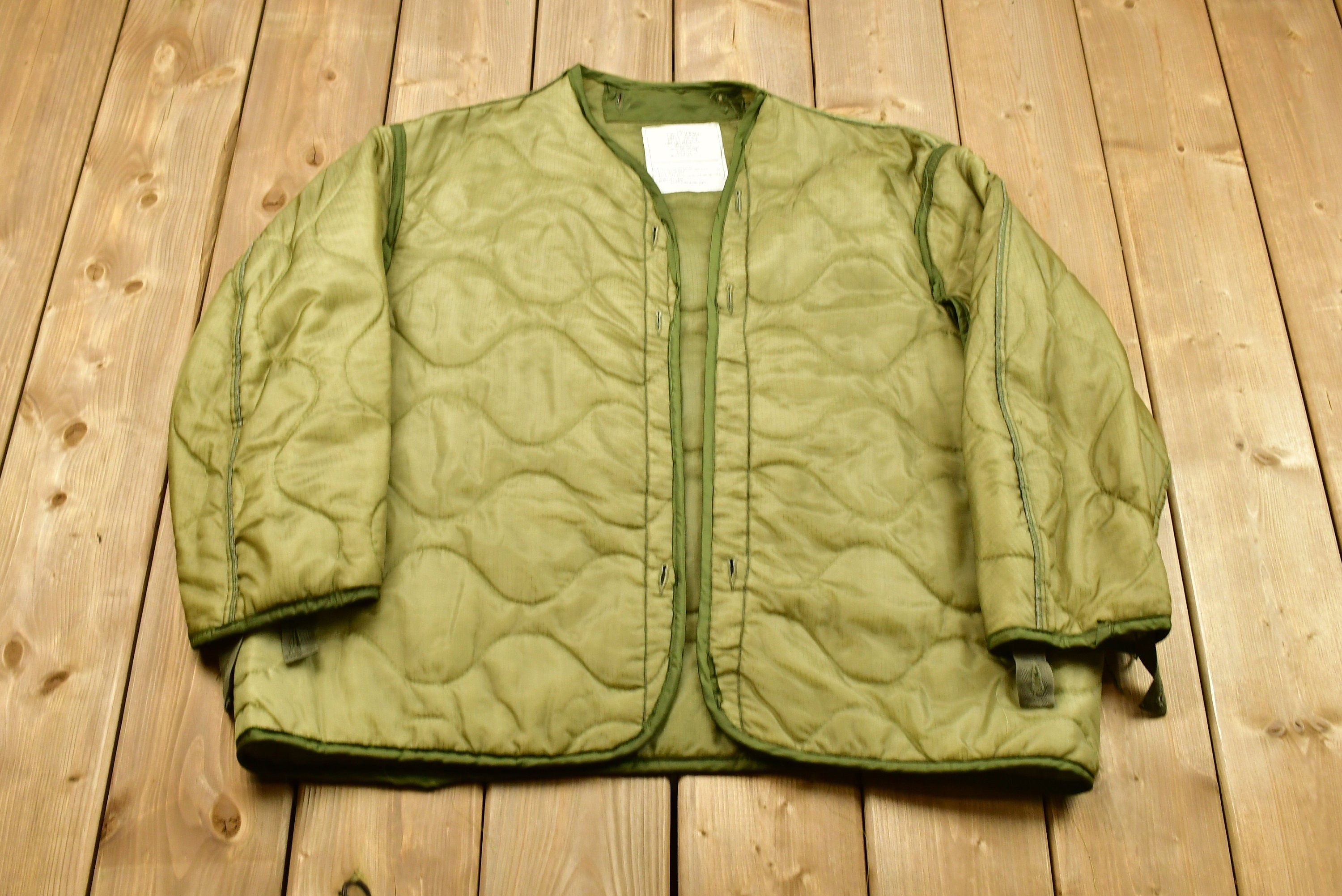 Vintage 1990s Military M65Jacket Lining / Militaria / Sewing Pattern / Army / Jacket Liner / Streetwear Fashion / United State Army