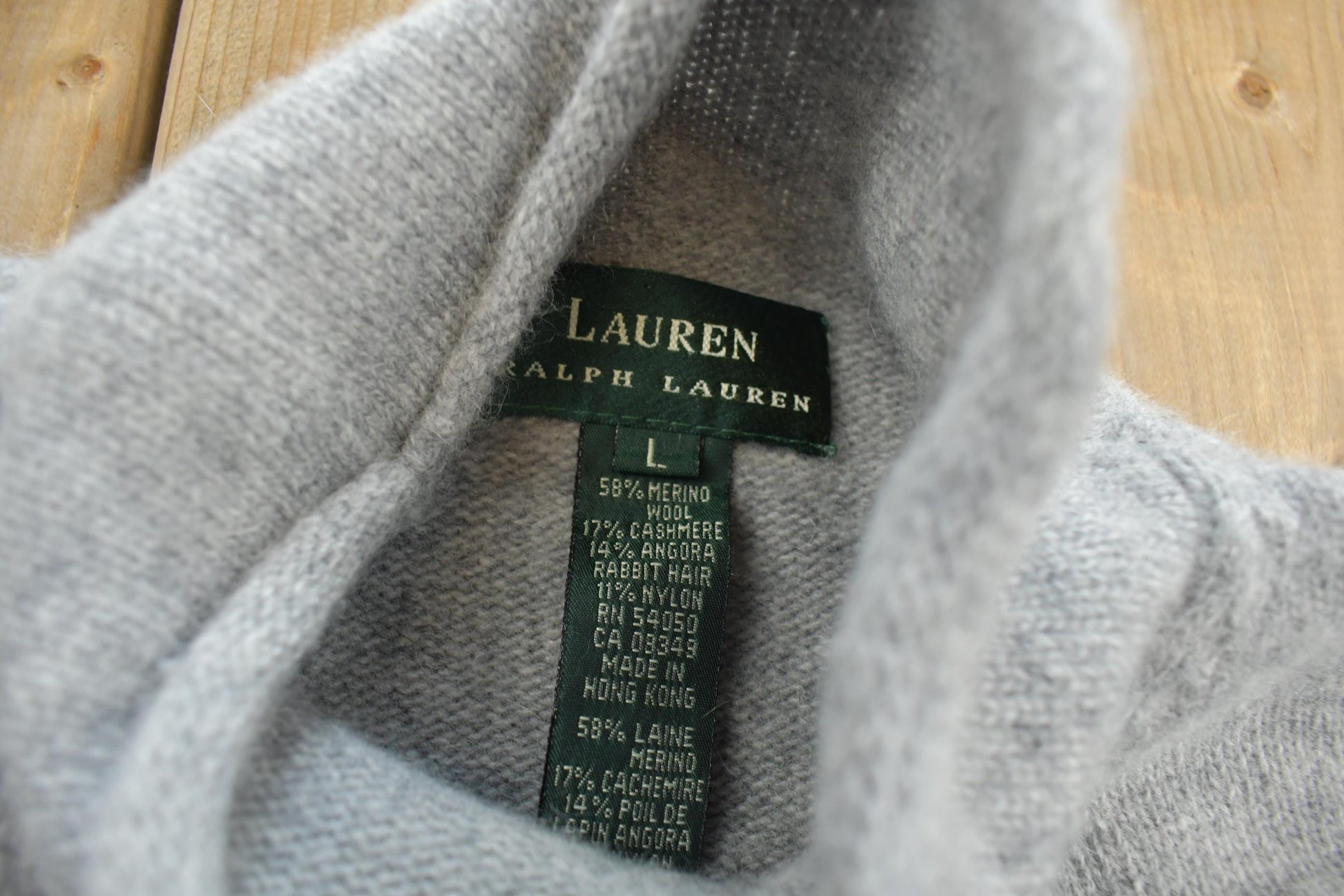 Vintage 1990s Ralph Lauren Womens Turtle Neck Knit Crewneck Sweater