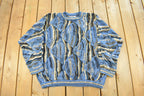 Vintage 1990s Coogi Blues Knit Sweater Men's XL