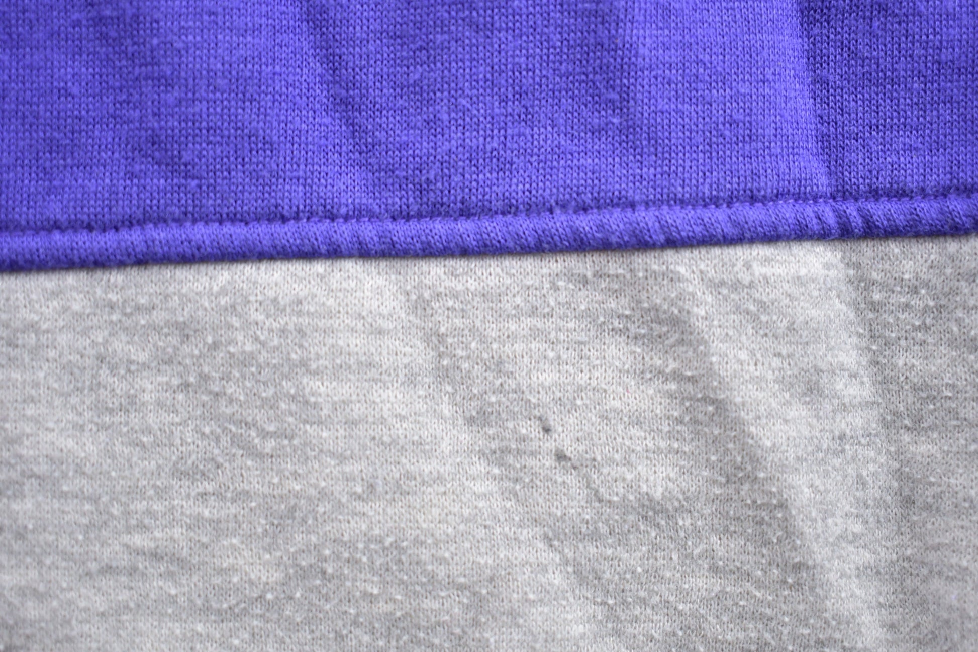 Vintage 1990s Blank Colour Block Crewneck Sweatshirt