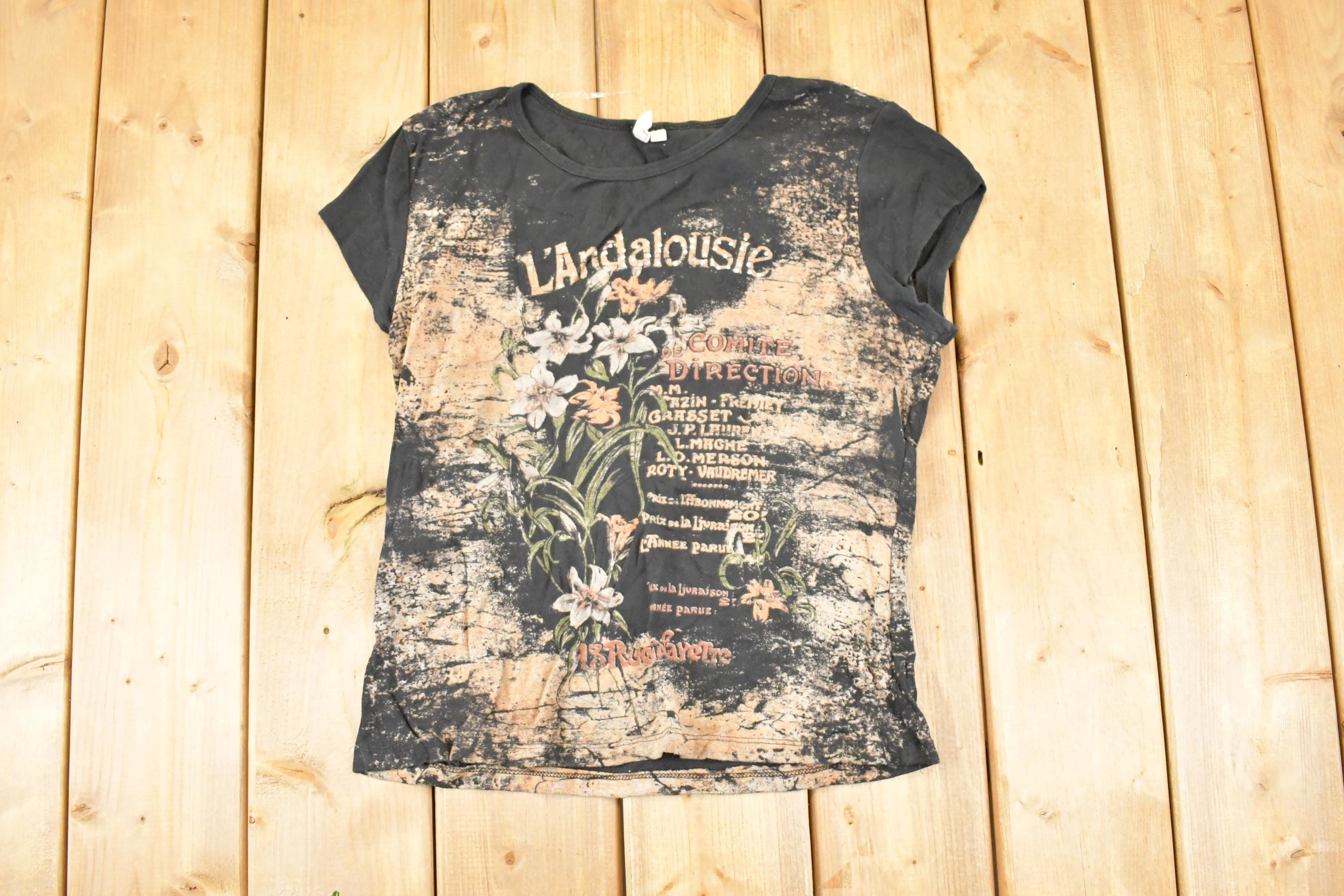 Vintage Y2K Landoluise Souvenir Travel T-Shirt Women's S