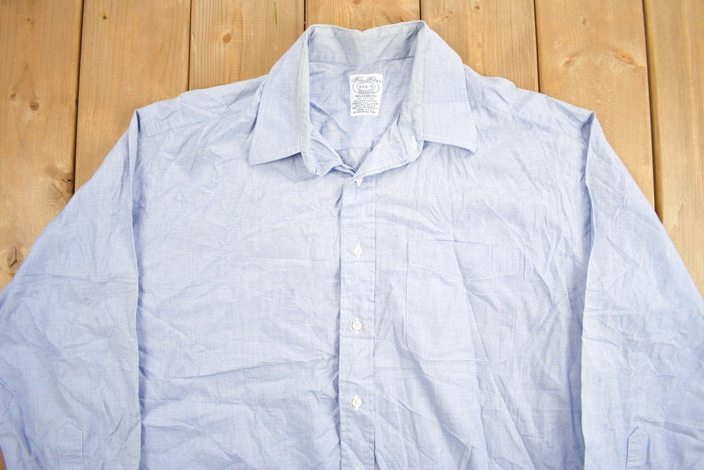 Vintage 1980s Brooks Brothers Made In USA Button Up Shirt