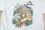 Vintage 1997 Big Brother Montana Wildlife Graphic T-Shirt