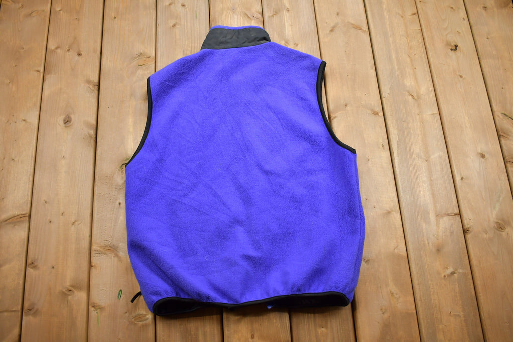 Vintage 1990s Columbia Fleece Sweater Vest