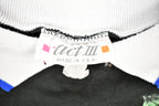 Vintage 1990s Floral Graphic Cute Collared Crewneck Sweater