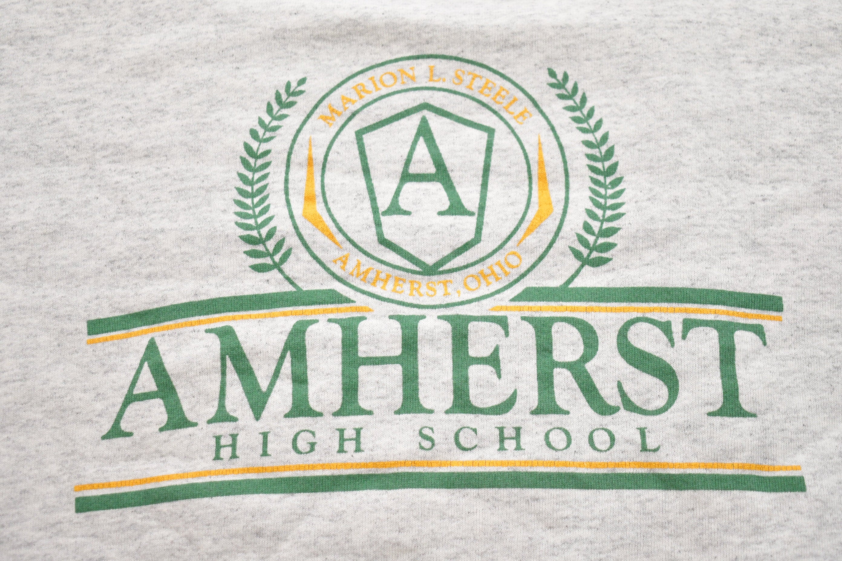 Vintage 1990s Marion L. Steele Amherst High School Ohio Collegiate Crewneck