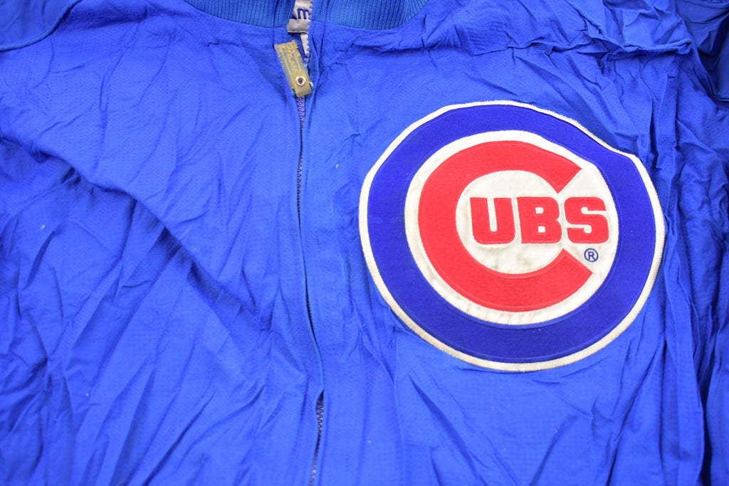 Vintage 1990s Chicago Cubs MLB Majestic Full Zip Jacket
