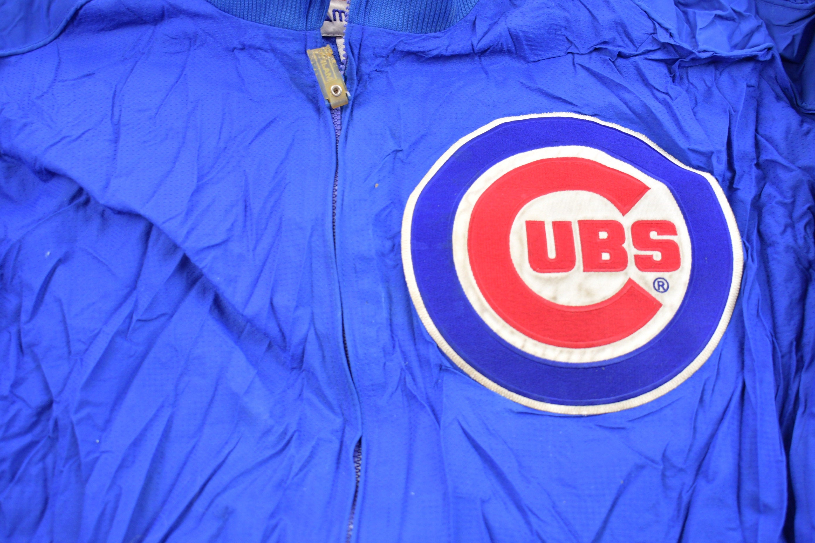 Vintage 1990s Chicago Cubs MLB Majestic Full Zip Jacket
