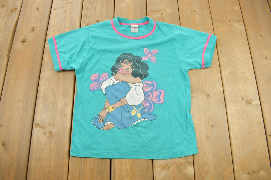 Vintage 1990s Jasmine Aladin Disney Princess T Shirt