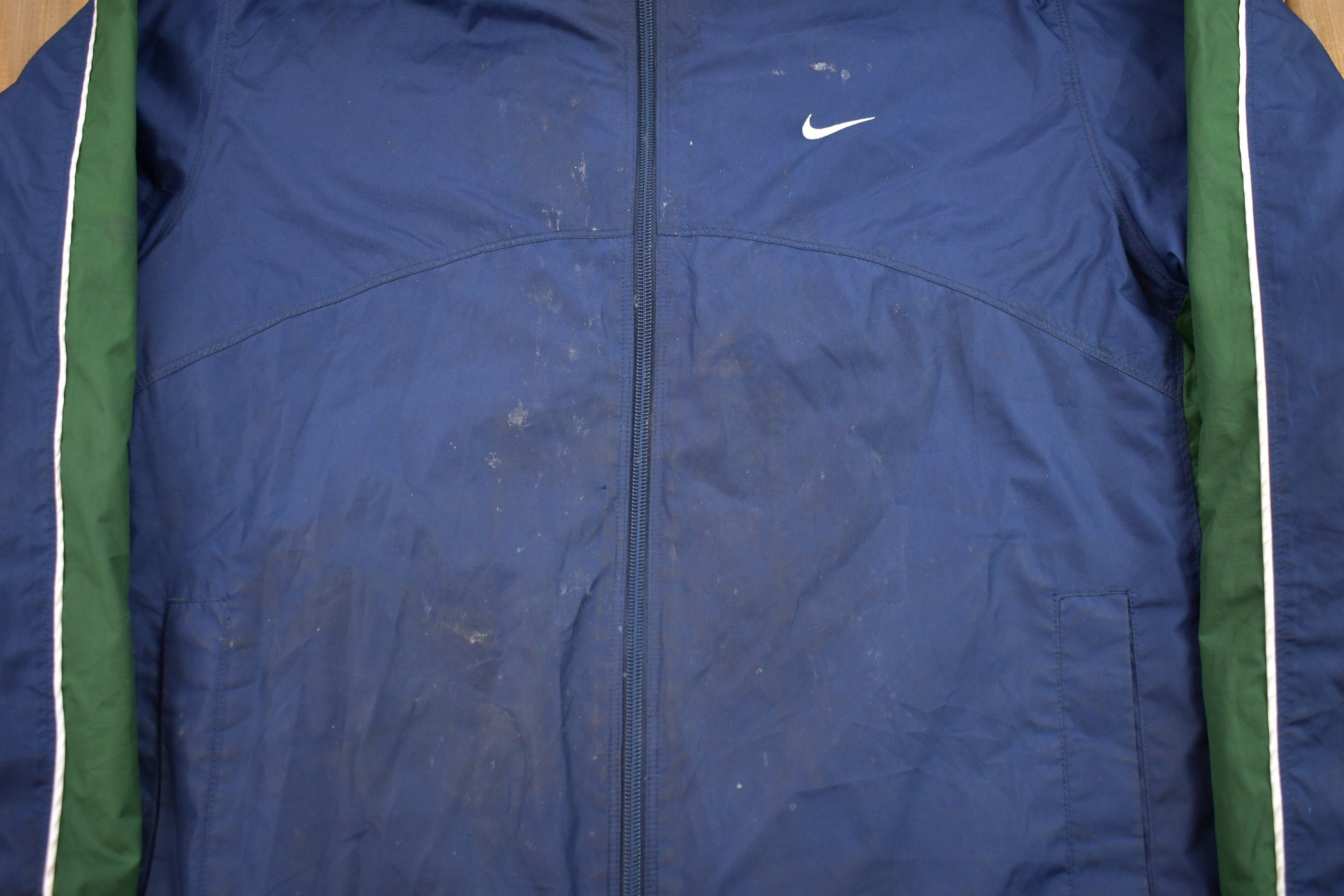 Vintage 1990s Nike Full Zip Windbreaker Jacket