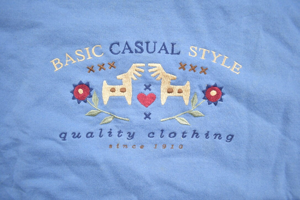 Vintage 1990s Jantzen Basic Casual Style Crewneck Sweatshirt