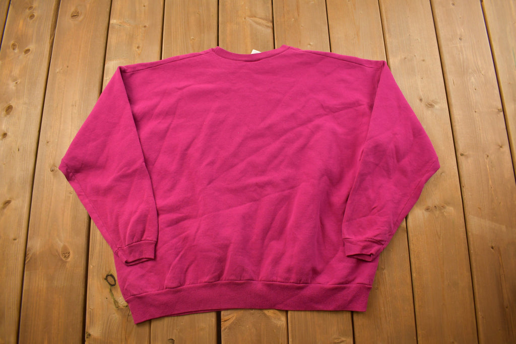 Vintage 1990s Bird And Birdhouse Crewneck Sweatshirt