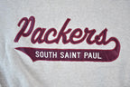 Vintage 1990s Lee Ultraweight Packers Collegiate Style Souvenir Crewneck Sweatshirt Made In USA