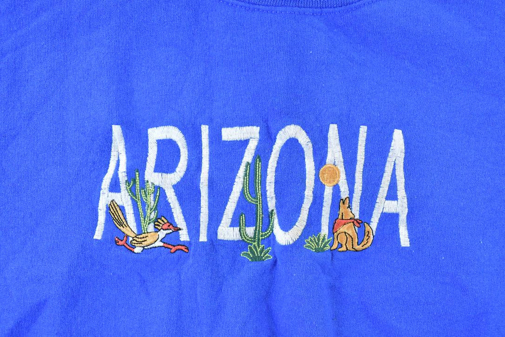 Vintage 1990s Arizona Embroidered Crewneck Sweatshirt