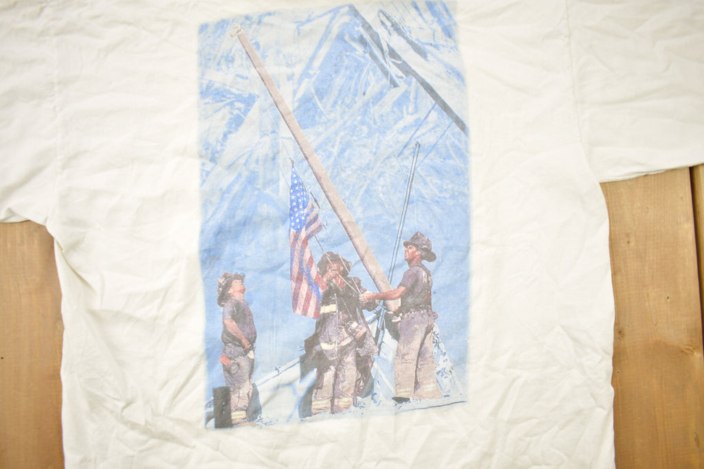 Vintage 1990s United We Stand USA Graphic T-Shirt Streetwear  Retro Style  Patriotic T Shirt