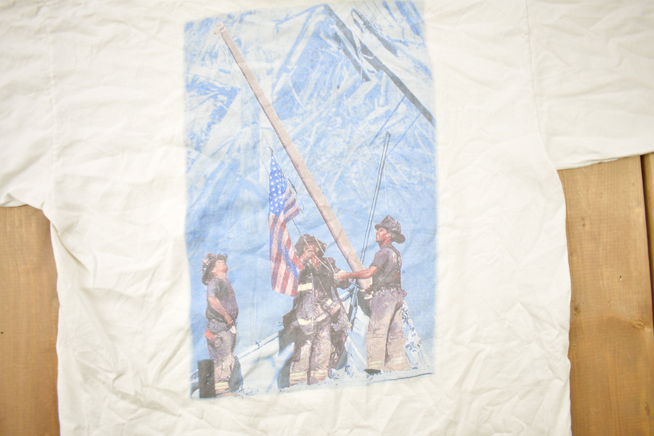 Vintage 1990s United We Stand USA Graphic T-Shirt Streetwear  Retro Style  Patriotic T Shirt