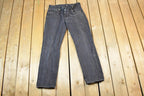 Vintage 1990s Levi Strauss 501 Red Tab Button Fly Denim Jeans Size 33 x 32