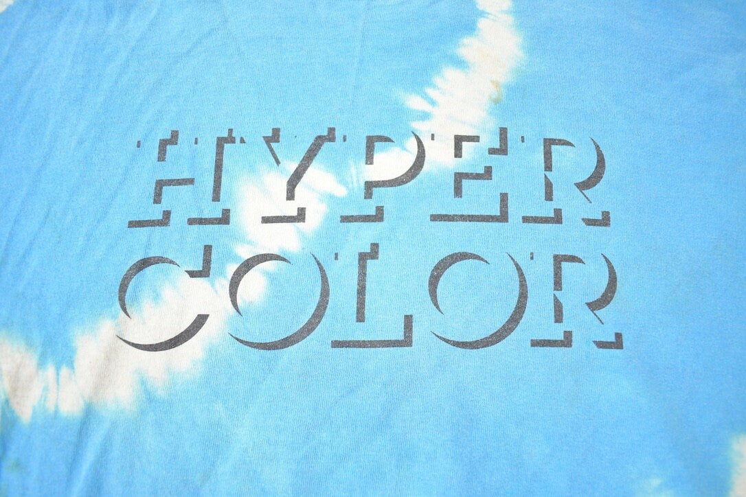Vintage 1990s Hyper Color Single Stitch Graphic T Shirt