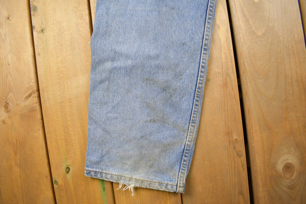 Vintage 1990s Levi's 550 Relaxed Fit Light Wash Jeans Size 34 x 30
