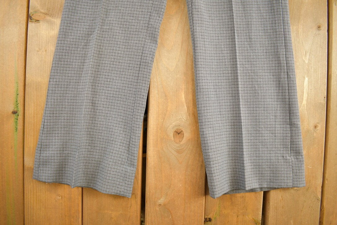 Vintage 1970s Pleated Trousers Size 34 x 30