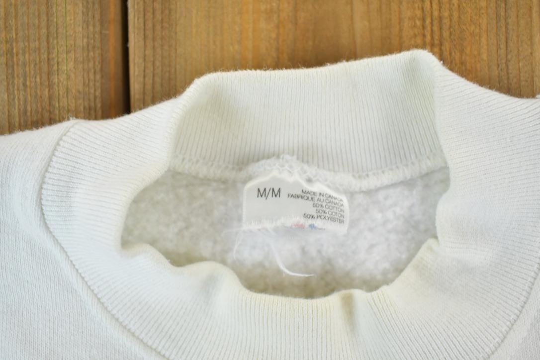 Vintage 1990s Montreal Party City Cartoon Crewneck Sweatshirt