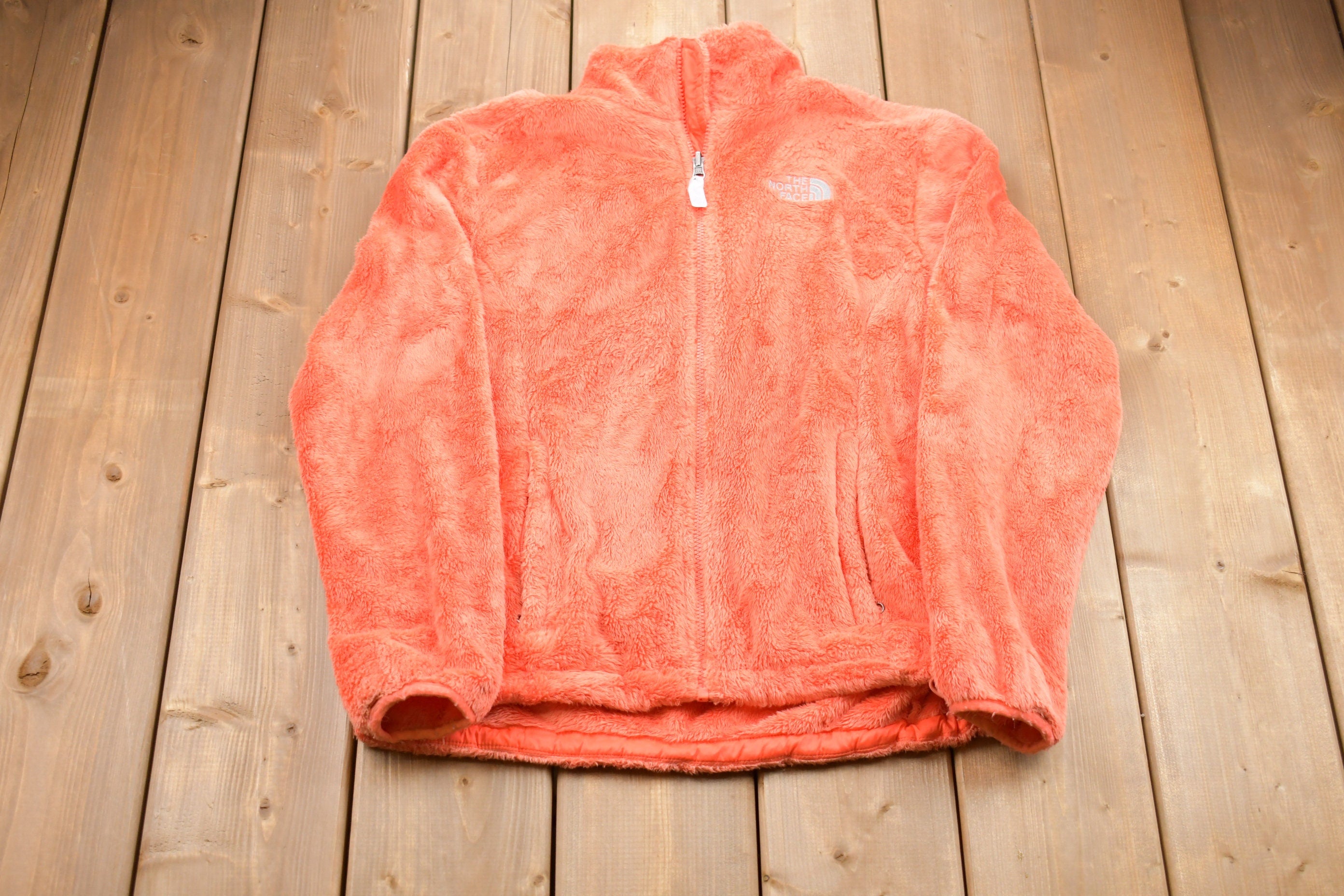 Vintage 1990s The North Face Fleece Sweater  Sportswear  90s Full Zip Fleece  Streetwear  Athleisure  Hiking  90s TNF