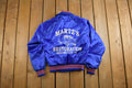 Vintage 1990s Martz's Restoration Satin Bomber Jacket