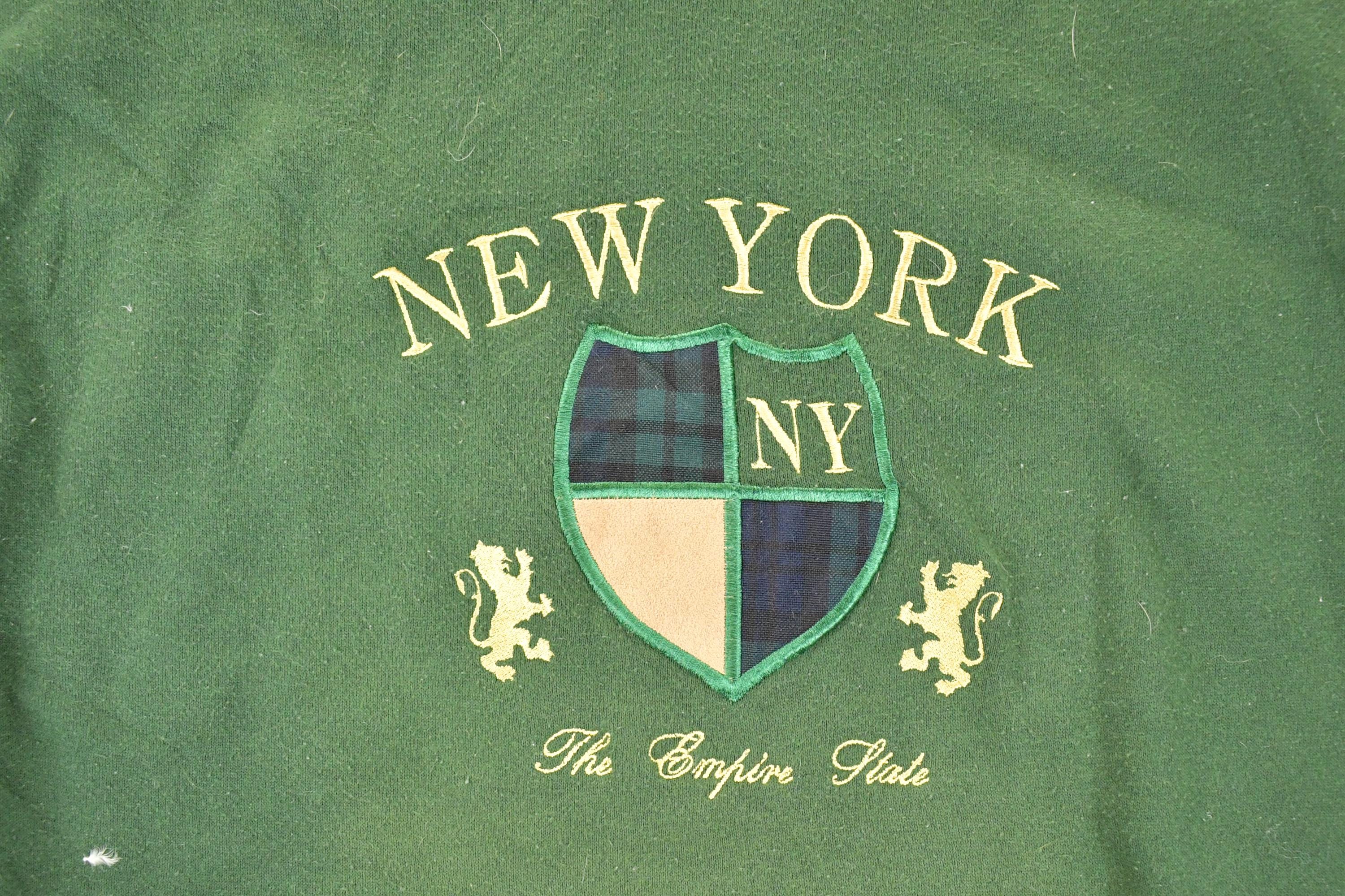 Vintage 1990s New York The Empire State Crewneck Sweatshirt Men's L