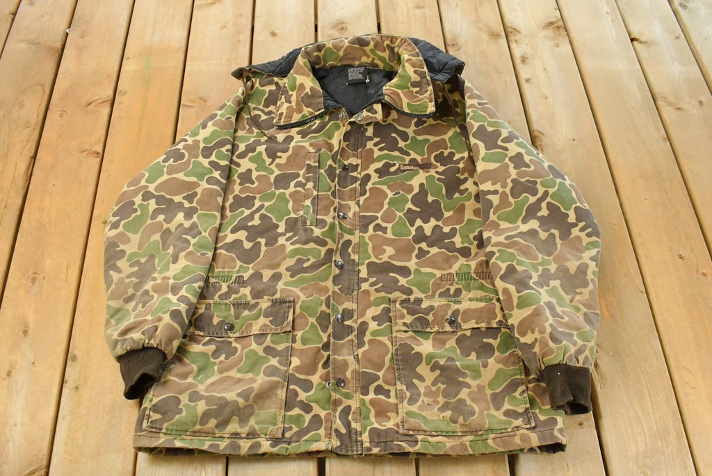 Vintage 1980s Elanco Duck Camo Parka Jacket Men's 2XL