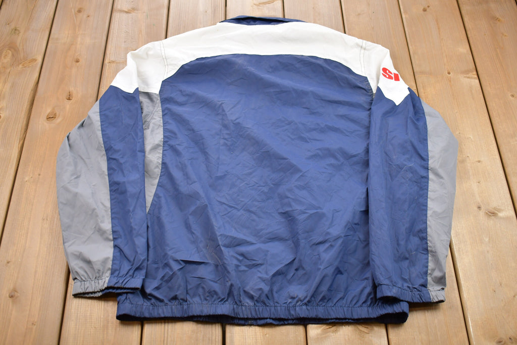 Vintage 1990s Chicago Bears NFL Windbreaker Jacket