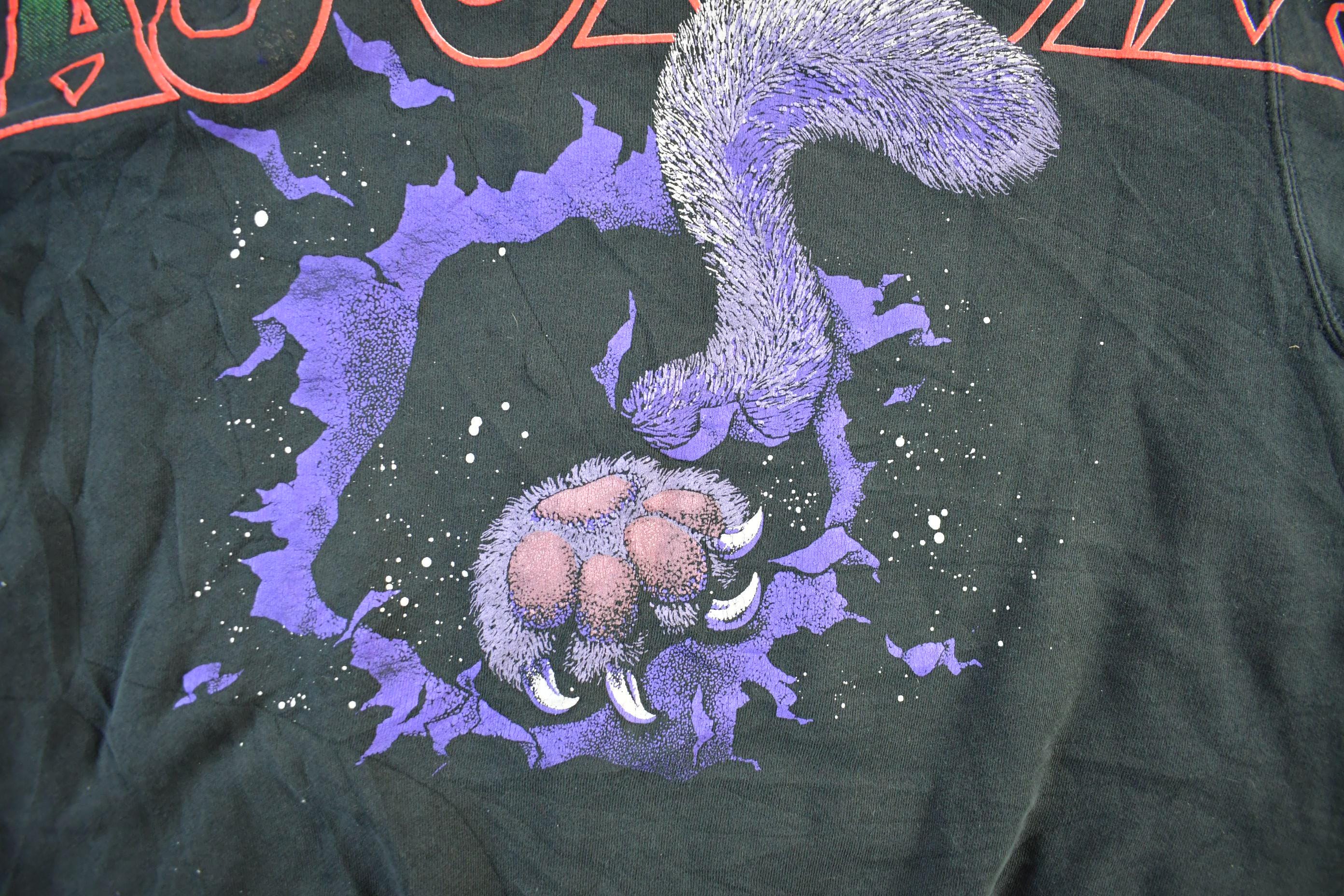 Vintage 90s Arctic Cat Graphic Sweatshirt: All Over Print