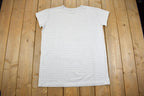Vintage 1990s Paris Eiffel Tower Université Striped Pastel T Shirt