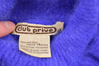 Vintage 1980s Club Prive Mohair Knitted Sweater