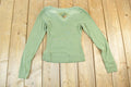Women Vintage Vigoss Y2K Olive T-Shirt / Vigoss Grunge Skull Print / Contrast Stitch / Internet Famous Clothing / Over Dyed