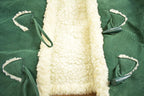 Vintage 1980s Clean Lines Sherpa Lined Zip Up Vest