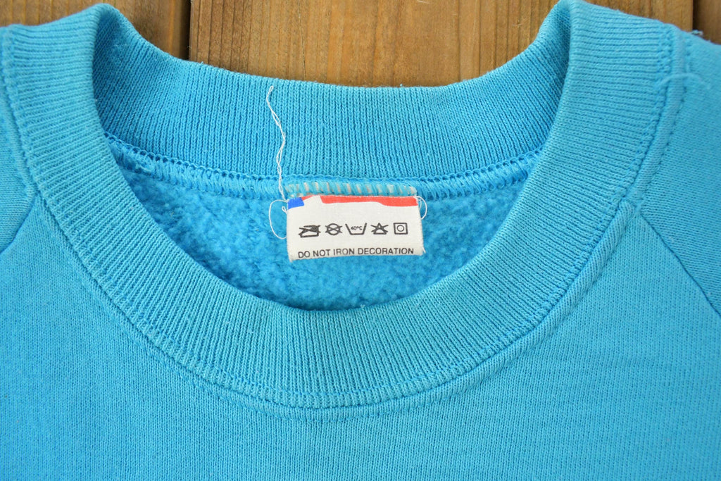 Vintage 1990s Wyoming Howling Moose Crewneck Sweatshirt