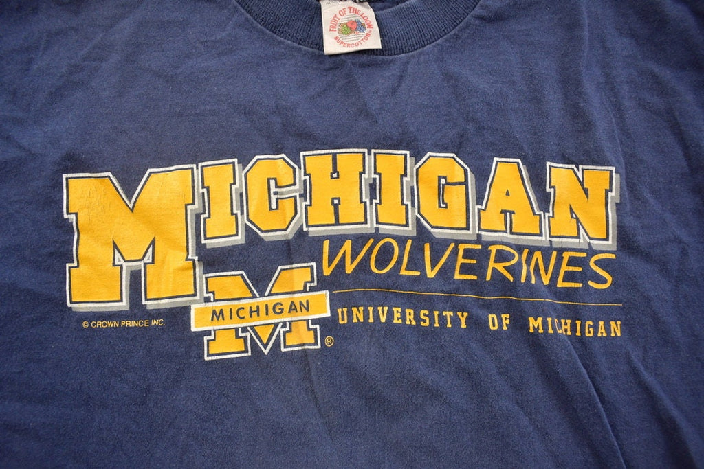 Vintage 1990s Michigan Wolverines Collegiate T-Shirt
