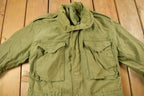 Vintage 1980s Army Military Field Jacket