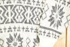 Vintage 1990s Neil Martin AOP Snowflake Design Knit Crewneck Sweater Mens L