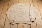 Vintage 1980s Cable Knitted Sweater