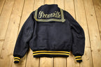 Vintage 1990 Greenville Embroidered Wool Varsity Jacket