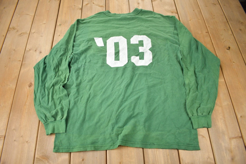 Vintage 2003 RDC Long Sleeve Graphic T Shirt Size XL