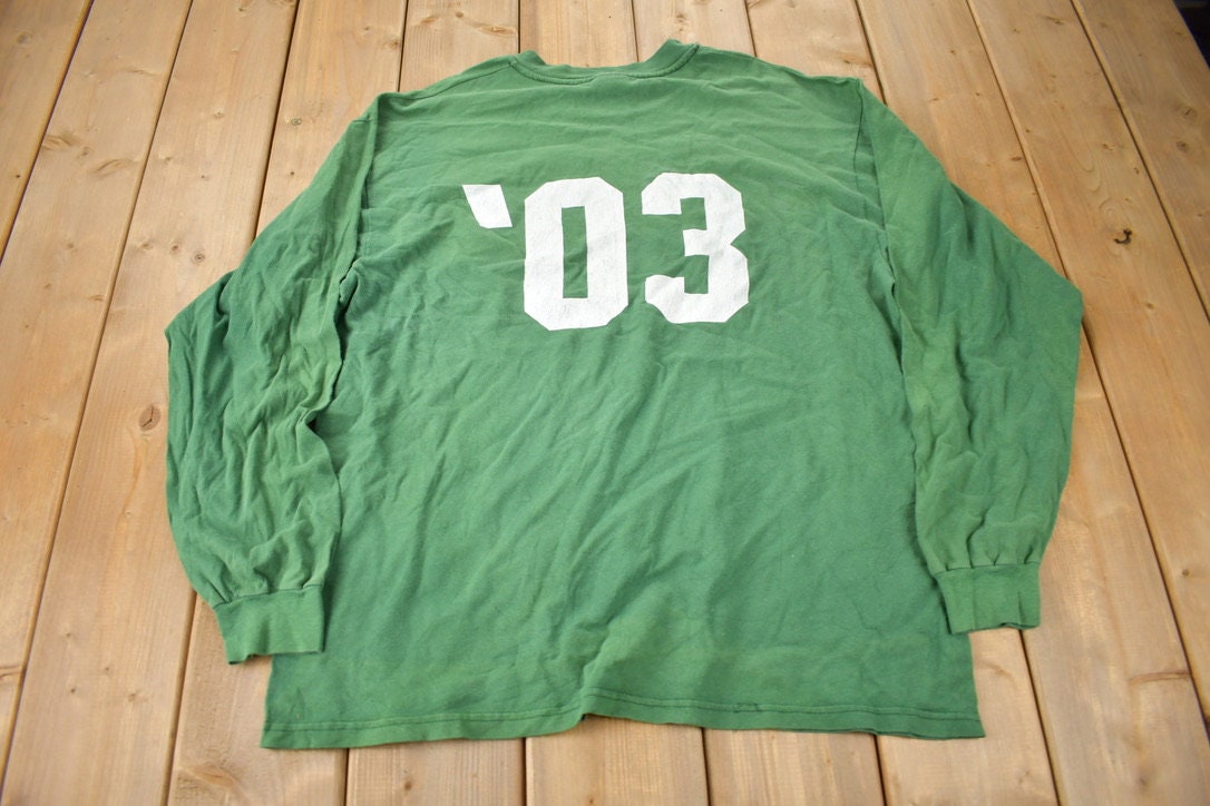 Vintage 2003 RDC Long Sleeve Graphic T Shirt Size XL
