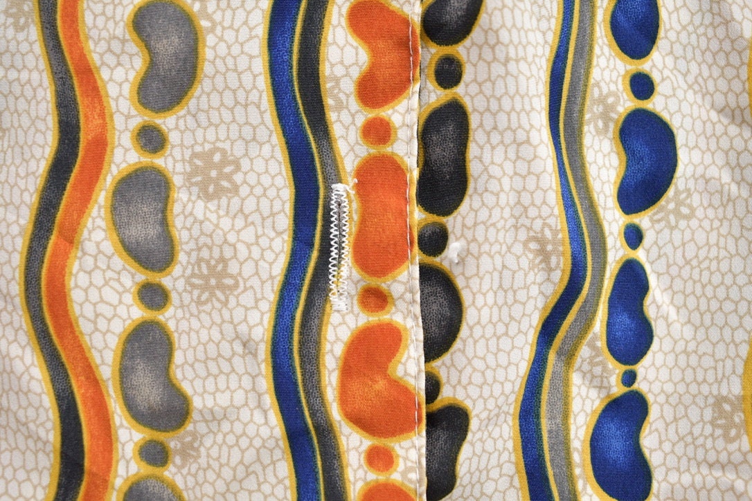 Vintage 1990s Impressions Funky Pattern Button Up Shirt