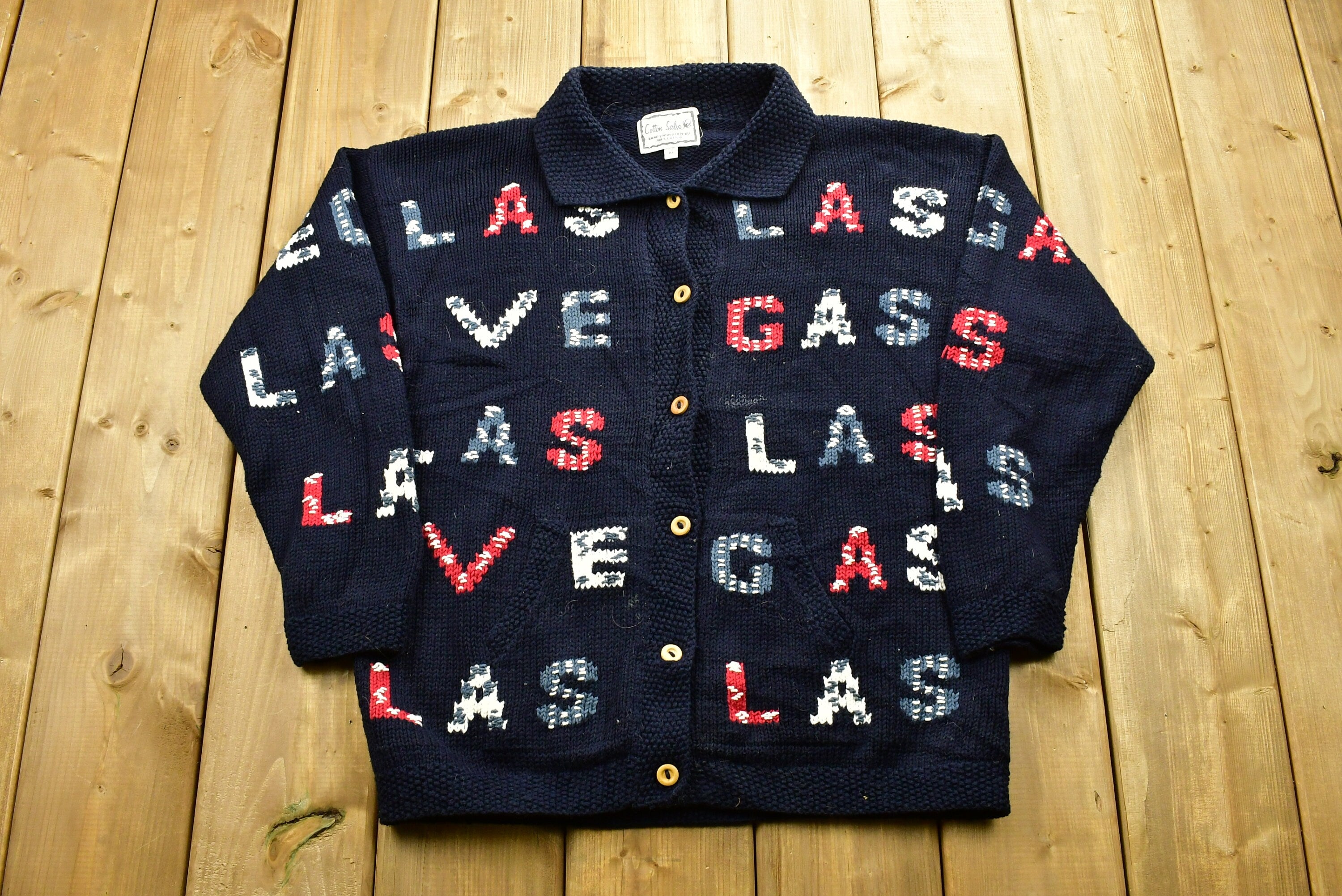 Vintage 90's Las Vegas Knitted Sweater