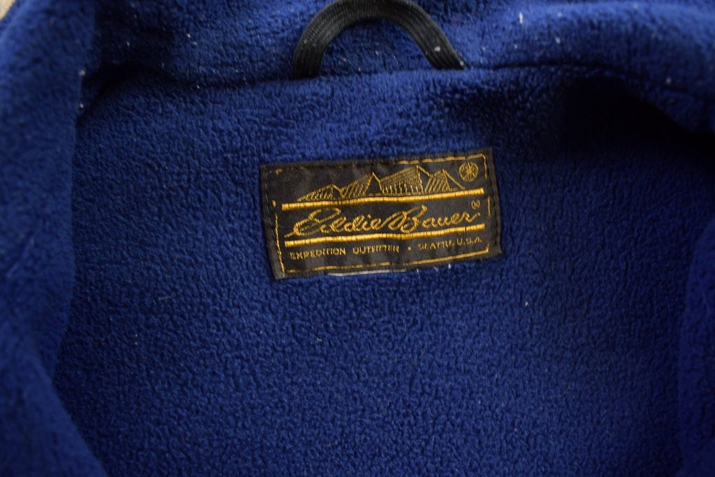 Vintage 1990s Eddie Bauer Fleece Lined Jacket