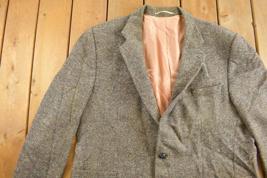 Vintage 1990s Wool Blazer Jacket