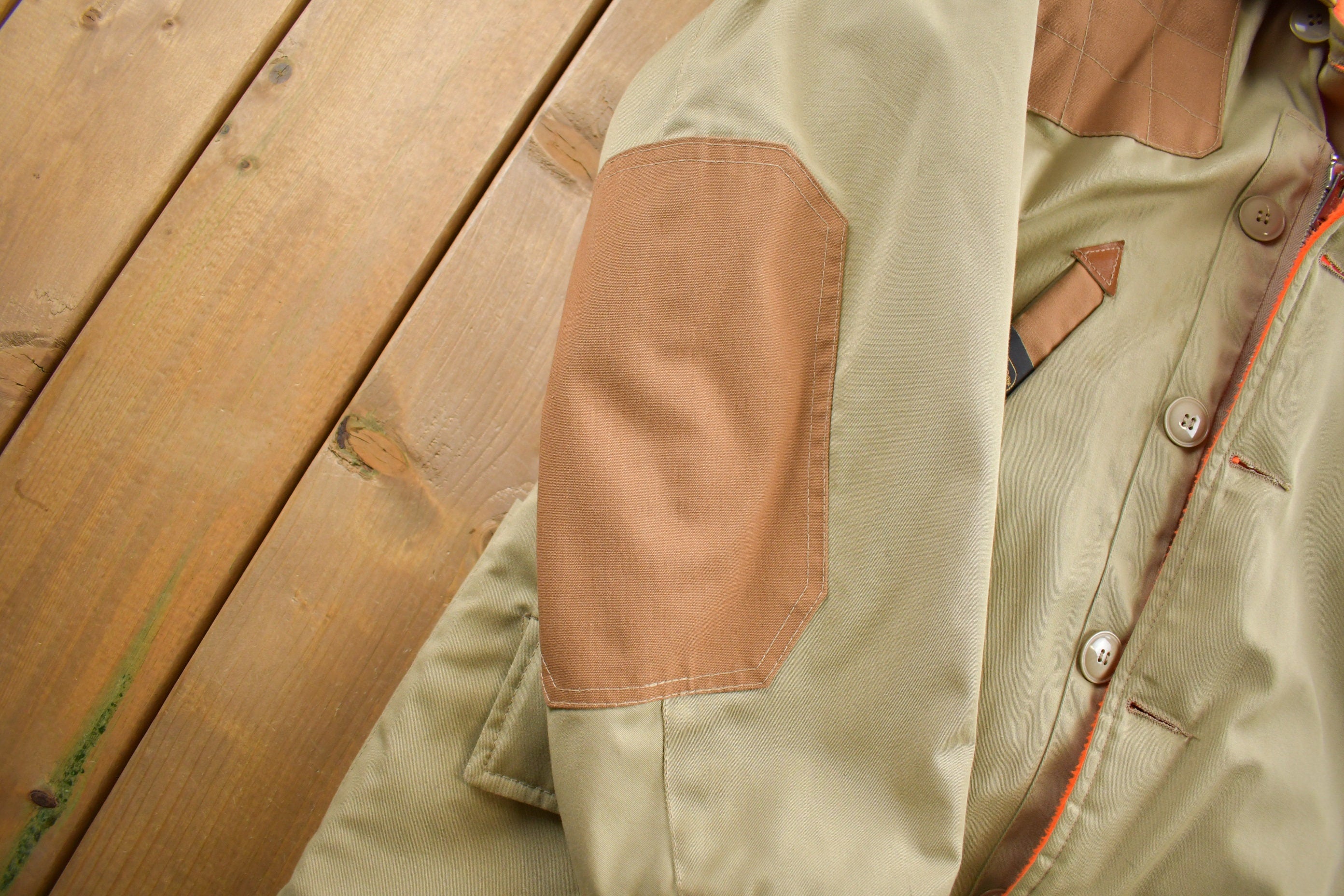 Vintage 1980s Thermo-King Reversible Padded Light Jacket Made In Canada